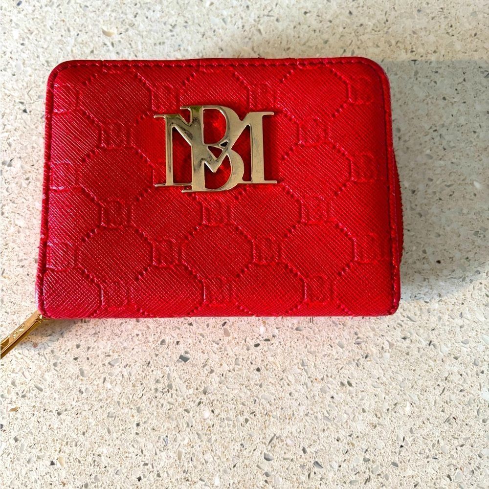 Red Designer Wallet by Badgley Mishka
